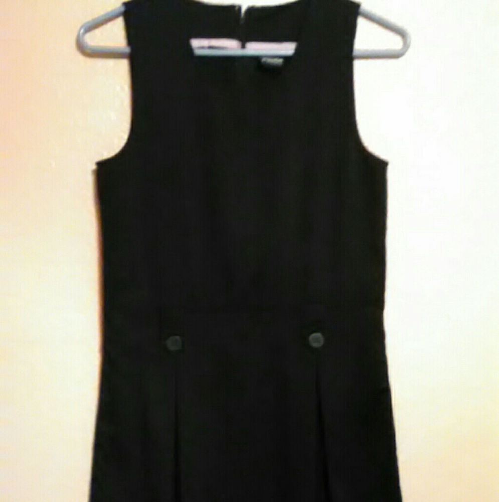 Austin Trading Co navy pleated uniform jumper